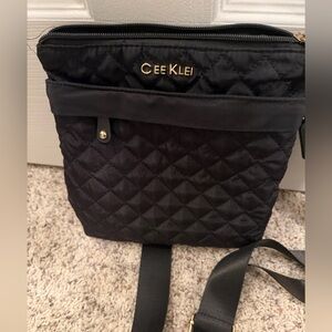 Black Quilted Women's Bag